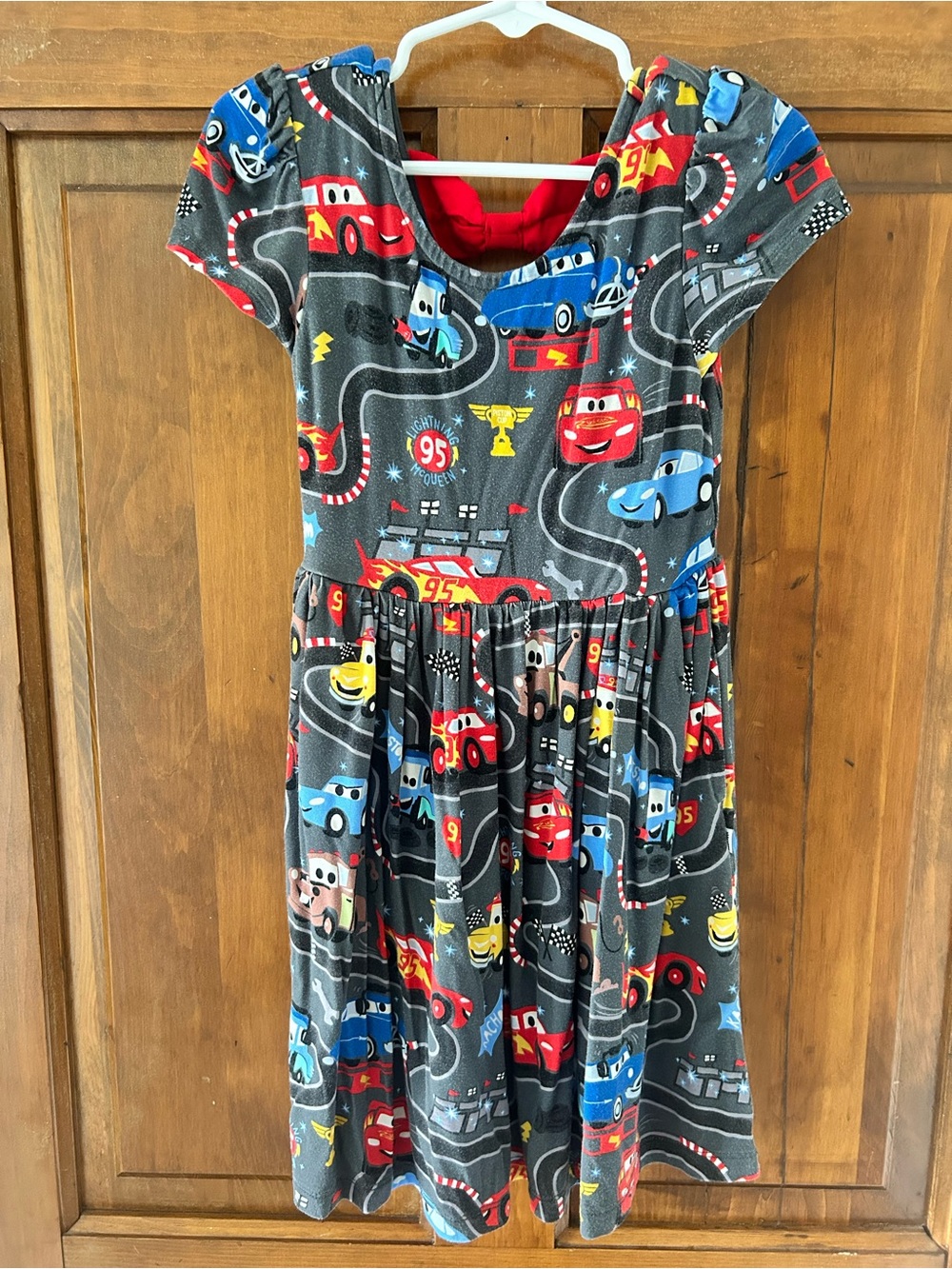 Little Sleepies Girls Pixar Cars Twirl Dress — Size 5